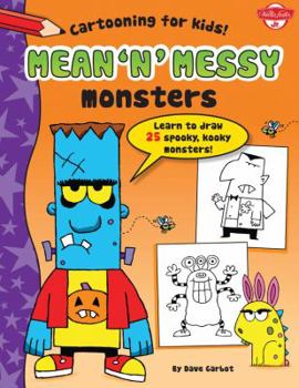 Paperback Mean 'n' Messy Monsters Book