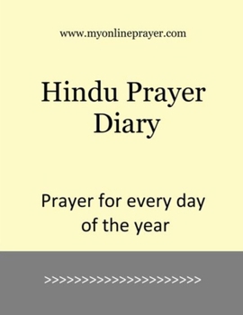 Paperback Hindu Prayer Diary Book