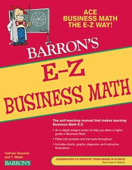 Paperback E-Z Business Math Book