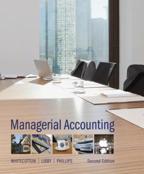Hardcover Managerial Accounting Book