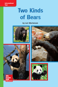 Spiral-bound Reading Wonders Leveled Reader Two Kinds of Bears: Beyond Unit 7 Week 1 Grade K Book