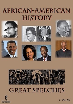 DVD Greatest Speeches in African American History Book