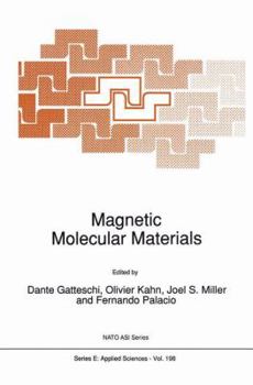 Paperback Magnetic Molecular Materials Book