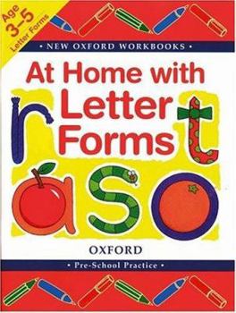 Paperback At Home with Letter Forms Book
