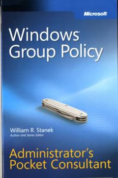 Paperback Windows Group Policy: Administrator's Pocket Consultant Book