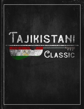 Tajikistani Classic: Tajikistan Flag Guitar Journal Heritage Gift Idea for Daguhter, Mom, Coworker  Guitar Cord Book Songwriting Journal Music Gifts for Kids