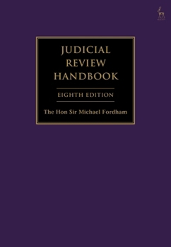 Hardcover Judicial Review Handbook Book