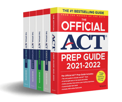 Paperback The Official ACT Prep & Subject Guides 2021-2022 Complete Set Book