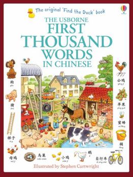 First Thousand Words In Chinese Internet Linked - Book  of the Usborne First Thousand Words