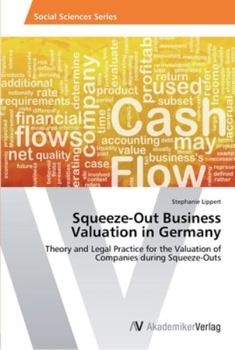 Paperback Squeeze-Out Business Valuation in Germany Book