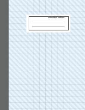 Paperback Graph Paper Notebook: 1/2 inch squares: 100 pagess Large Print 8.5x11 (Composition Books) Book