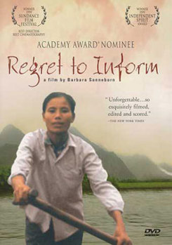 DVD Regret To Inform Book