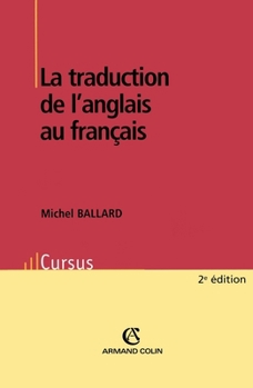 Paperback La traduction de l'anglais au français [French] Book