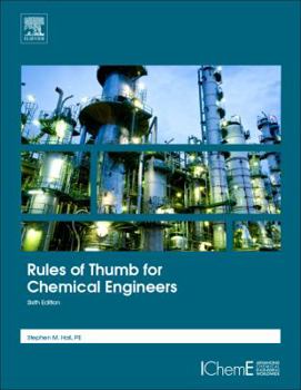 Paperback Rules of Thumb for Chemical Engineers Book