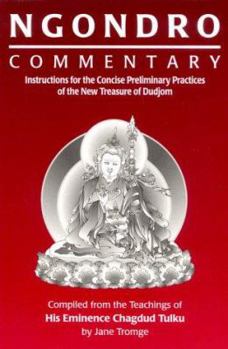 Paperback Ngondro Commentary: Instructions for the Concise Preliminary Practices of the New Treasure of Dudjom Book