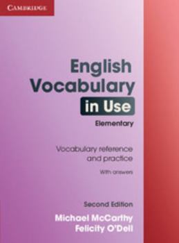 Paperback English Vocabulary in Use Elementary with Answers Book