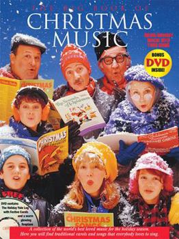 Paperback Big Book of Christmas Music with Yule Log DVD: P/V/G Songbook [With Yule Log DVD] Book