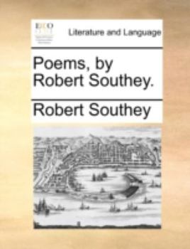 Paperback Poems, by Robert Southey. Book