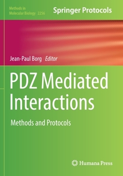 Paperback Pdz Mediated Interactions: Methods and Protocols Book