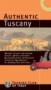 Paperback Authentic Tuscany Book