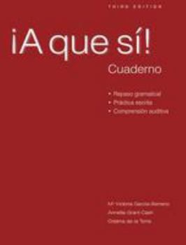 Paperback Cuaderno Workbook/Lab Manual for a Que Si!, 3rd Book