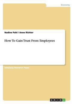 Paperback How To Gain Trust From Employees Book