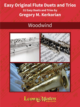 Paperback Easy Orginal Flutes Duets and Trios Book
