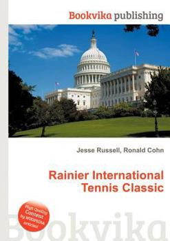 Paperback Rainier International Tennis Classic Book