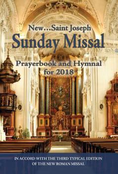 Paperback St. Joseph Sunday Missal and Hymnal for 2018 Book