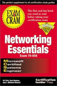 Paperback Exam Cram MCSE Networking Essentials Book