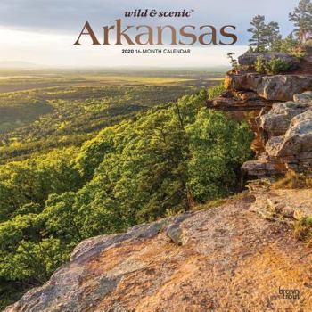 Calendar Arkansas Wild & Scenic 2020 Square Foil Book
