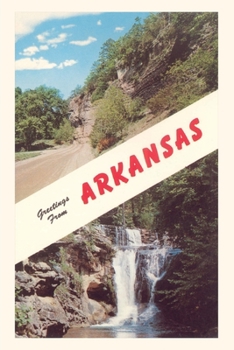 Paperback Vintage Journal Greetings from Arkansas Book