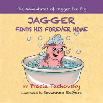 Paperback Jagger the Pig Finds His Forever Home [Large Print] Book