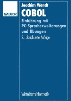 Paperback COBOL: Einführung Mit Pc-Spracherweiterungen Und Übungen [German] Book