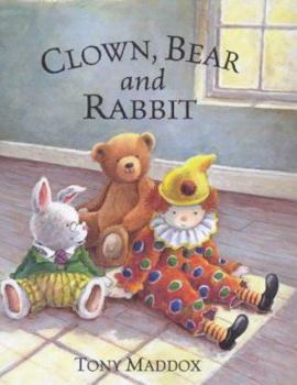 Paperback Clown, Bear and Rabbit Book