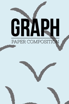 Graph Paper Composition: Graph Paper 6" x 9" Cute Sea Quad Ruled 4x4, Grid Paper for school student, office, kids Notebooks