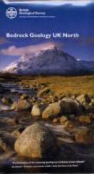 Paperback Bedrock Geology UK North. Book