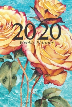 Paperback 2020 Floral Planner: Weekly and Monthly Day Planner with Calendar View and Inspirational Quotes Book