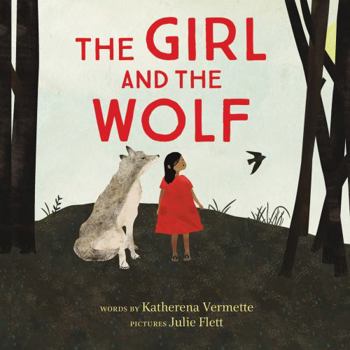 Hardcover The Girl and the Wolf Book