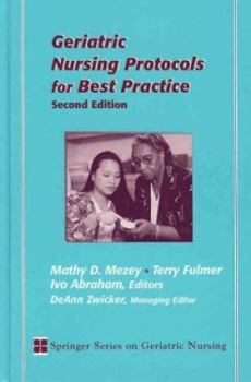 Hardcover Geriatric Nursing Protocols for Best Practice Book