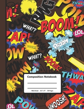 Composition Notebook: Wide Ruled Paper Notebook Journal | Pretty  Blank Lined Workbook for Teens Kids Students  for Home School College for Writing ... 120 Pages, 8,5” x 11”) (Composition College)