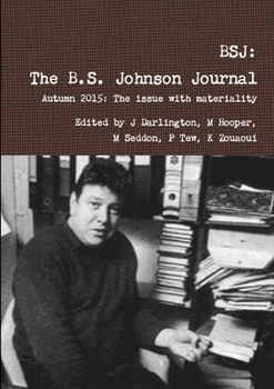 Paperback Bsj: The BS Johnson Journal 2 Book