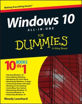 Paperback Windows 10 All-in-One for Dummies Book