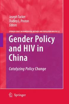 Hardcover Gender Policy and HIV in China: Catalyzing Policy Change Book