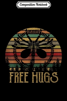 Composition Notebook: Free Hugs Alien Funny Retro Vintage Alien  Journal/Notebook Blank Lined Ruled 6x9 100 Pages
