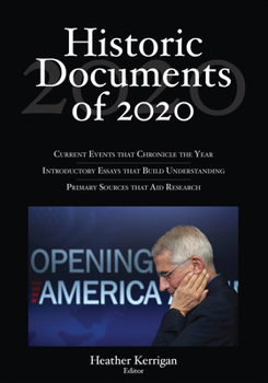 Hardcover Historic Documents of 2020 Book