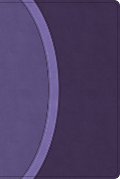 Imitation Leather CSB Rainbow Study Bible, Purple Leathertouch (Limited Edition) Book