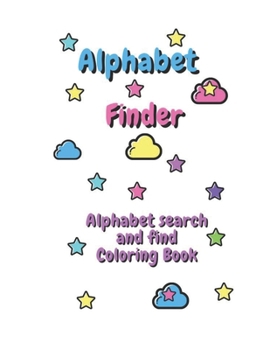 Paperback Alphabet Finder-Alphabet search and find coloring book