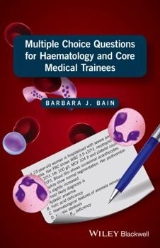 Paperback Multiple Choice Questions for Haematology and Core Medical Trainees Book