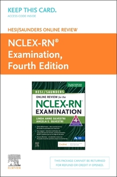 Printed Access Code Hesi/Saunders Online Review for the Nclex-RN Examination (2 Year) (Access Code): Hesi/Saunders Online Review for the Nclex-RN Examination (2 Year) (Ac Book